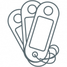 Бирки для ключей